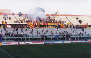 Un'altra immagine della trasferta a Catania nel campionato di C2 98/99